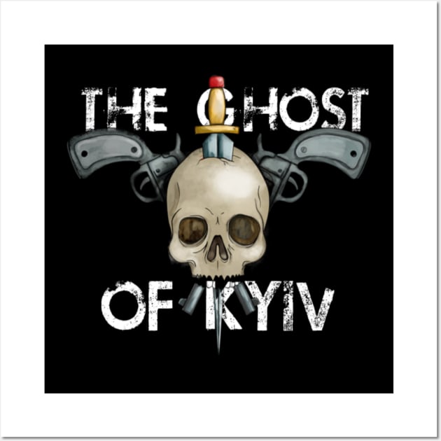 The Ghost of Kyiv Wall Art by ERRAMSHOP